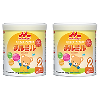 Combo 2 lon Sữa Morinaga số 2 (Chilmil) 320g (6 - 36 tháng)