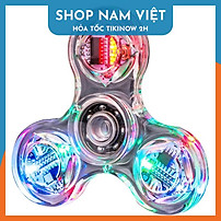 Con Quay Đèn Led Spinner Trong Suốt