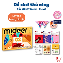 Đồ Chơi Gấp Giấy Thủ Công Origami Mideer - Cho Bé Từ 3 Tuổi Luyện Tay Khéo Léo