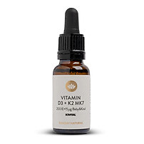 Thực phẩm bảo vệ sức khỏe Vitamin D3K2 MK7 Sunday Natural 20ml nhập khẩu từ Đức bổ sung D3K2 cho bé từ sơ sinh