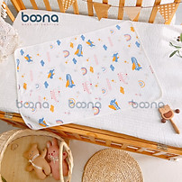 Miếng lót chống thấm chất vải Cotton Organic 50x70cm Cho Bé - Boona