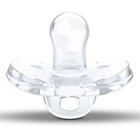 Ty ngậm Medela Baby Soft Silicon 0 - 6 tháng - Có hộp đựng tiệt trùng - Silicone mềm nguyên mảnh - Không chứa BPA