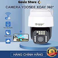 Camera Wifi Yoosee 5.0 Mpx Full HD, Dòng Ngoài Trời Xoay 360°,C12 Xem Đêm Có Màu-Đàm Thoại 2 Chiều-Phát Hiện Chuyển Động Chống Trộm-Hàng Nhập Khẩu