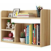 Kệ để hồ sơ văn phòng tiện lợi, kệ sách để bàn nhỏ gọn gỗ MDF chống ẩm chất lượng cao