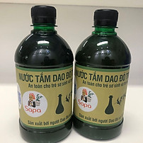 Combo 2 chai Nước Tắm Dao Đỏ cho Trẻ Sơ Sinh và Trẻ Nhỏ