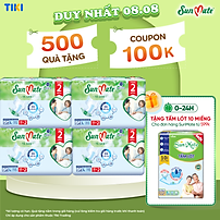 Combo 4 Tã dán người lớn SunMate XA2 mới size L-18+2 miếng