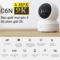 Camera IP Wifi Trong Nhà EZVIZ C6N 4MP 2K - Hàng Chính Hãng