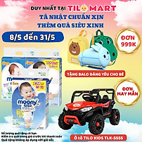 Tã quần Moony cao cấp L44+6 (Girl) - Nhập khẩu từ Nhật Bản