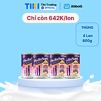 Combo 4 Sữa Bột Abbott Pediasure 800g cho trẻ 1-10 tuổi