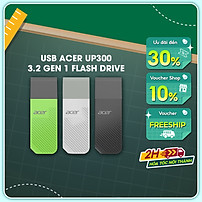 USB 3.2 Gen 1 Acer UP300 dung lượng USB 8GB - 1TB - Hàng chính hãng