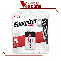 Pin vuông 9V Energizer 522 ALKALINE chính hãng ( Mẫu mới )