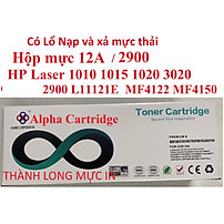 Hộp mực Dành Cho máy in Canon LBP 2900, 3000 - 12A / HP LaserJet - 1010/ 1012/ 1015/ 1020/ 1018/ 1022/ 1022n/ 1022nw- Hàng chính hãng Alpha Cartridge