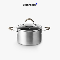 Nồi Lock&Lock Handycook LHD1142 Có Nắp Đậy 14cm - Màu Xám