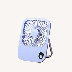 Quạt tích điện mini để bàn YOOBAO F01P xanh 10000mAh cho bàn làm việc, tiện lợi bỏ túi - có màn hình hiển thị pin - Hàng chính hãng