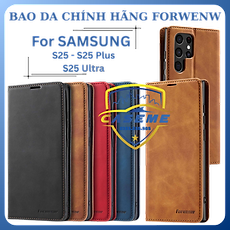 Bao Da Dạng Ví Forwenw Cho Samsung Galaxy S25 / S25 Plus / S25 Ultra – Chống Sốc, Chống Trầy, Sang Trọng - Hàng Chính Hãng