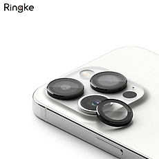 Dán camera dành cho iPhone 15 Pro Max/15 Pro/15 Plus/15 RINGKE Camera Lens Frame Glass - Hàng Chính Hãng