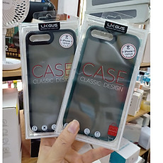 Ốp lưng cho iPhone 7 Plus / 8 Plus Likgus lưng nhám viền màu - hàng chính hãng