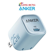Cốc sạc Anker Zolo 1Type-C 25W PIQ 3.0 A2656 - Hàng chính hãng