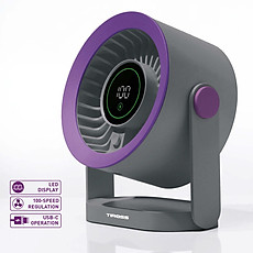 Quạt điện để bàn USB Tiross TS3421 - Hàng chính hãng