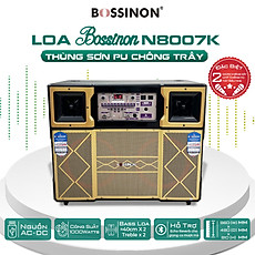 loa kéo tủ hát karaoke bass 40 đôi Bossinon N8007K, Công suất: 1000Watts - Hàng chính Hãng