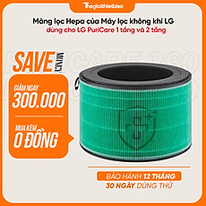 - Màng lọc Hepa của Máy lọc không khí LG dùng cho LG PuriCare AS60 - AS65 - AS10 -AS20 - Hàng chính hãng LG