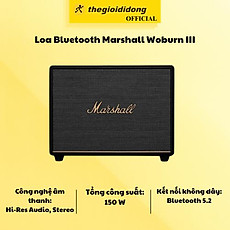 Loa Bluetooth Marshall Woburn III - Hàng Chính Hãng - Hàng Chính Hãng