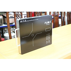 Bếp Hồng Ngoại 2000W, khung tay cầm inox, phím cảm ứng, mặt kính cường lực-Hàng chính hãng