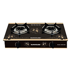 Bếp Gas Dương Đôi Mặt Kính Sunhouse SHB 3226 - Hàng chính hãng