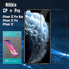 Kính cường lực Nillkin CP+ PRO 2.5D full màn hình 9H cho Iphone 12/12 Pro (6.1) - 12 Pro Max (6.7) - Hàng Chính Hãng