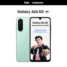 Điện thoại Samsung Galaxy A26 5G (8/128GB), Mặt lưng kính, AI-Circle to Search, Camera HDR chụp đêm sáng rõ - Hàng chính hãng