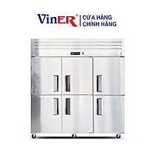 Tủ đông mát 6 cánh lạnh trực tiếp Viner