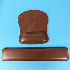 Bộ kê tay bàn phím và lót chuột da 3D Kai.N Comfortable Bracers chống mỏi cổ tay_ Hàng chính hãng