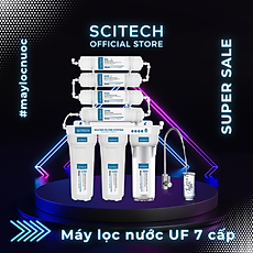 Máy lọc nước UF 7 cấp lọc by Scitech (Không dùng điện, không nước thải) - Hàng chính hãng