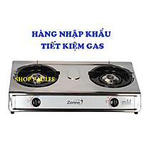 BẾP GAS ĐÔI ZENNE KDi 106 NHẬP KHẨU MALAYSIA – MẶT BẾP INOX - NGỌN LỬA MẠNH VÀ HỘI TỤ - TIẾT KIỆM GAS