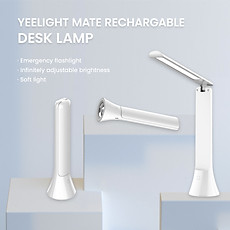 Đèn bàn kiêm đèn pin đa năng Yeelight - pin sạc tích điện 1800mAh, 3 nhiệt độ màu, tăng giảm độ sáng