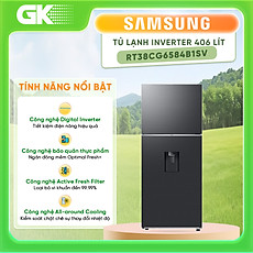 Tủ lạnh Samsung Inverter 382 lít RT38CG6584B1SV - hàng chính hãng ( chỉ giao HCM )