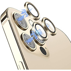 Dán vòng bảo vệ từng mắt camera cho iPhone 15 pro max / 15pro / 15 plus / ip15 chính hãng Kuzoom - Hàng chính hãng