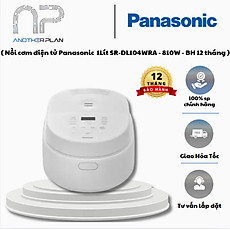 Nồi cơm điện tử Panasonic 1Lít SR-DL104WRA - công suất 810W - BH 12 tháng