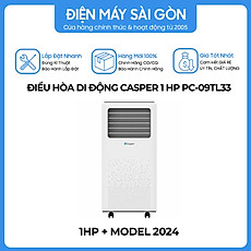 Điều hoà di động Casper 1.0hp PC-09TL33 - Hàng chính hãng