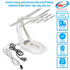 anten bàn HOÀNH KIẾN ĐẠT 105 cho chung cư cao tầng hoặc nhà gần trạm phát sóng DVB T2, Hàng Chính Hãng.