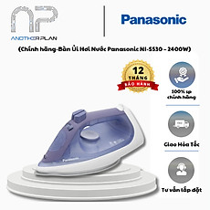 Bàn Ủi Hơi Nước Panasonic NI-S530 – 2400W, Đế phủ titan chống dính