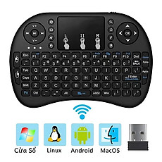 Bàn phím mini pin đa năng có touchpad Mini Keyboard Hàng nhập khẩu