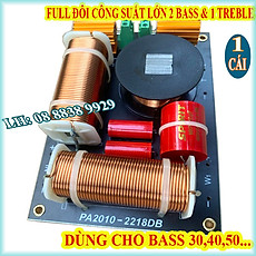 MẠCH PHÂN TẦN FULL ĐÔI  PA2010 CÔNG SUẤT LỚN 2 BASS & 1 TREBLE NHẬP KHẨU - GIÁ 1 MẠCH - HÀNG NHẬP KHẨU