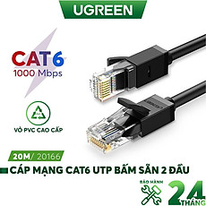 Cáp mạng Cat6 UTP UGREEN NW102 - Hàng chính hãng