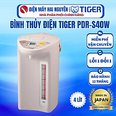 Bình thuỷ điện Tiger PDR-S40W 4.0 lít HÀNG CHÍNH HÃNG