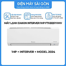 Máy lạnh Inverter Daikin 1.0hp (9000BTU) FTKB25YVMV-Hàng chính hãng