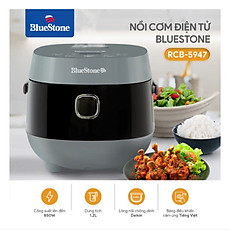 Nồi Cơm Điện Tử BlueStone RCB-5947 1.2 Lít 700W - Hàng Chính Hãng