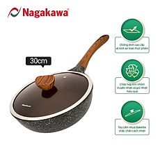 Chảo chống dính đáy từ Nagakawa NAG2854 - Hàng chính hãng