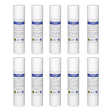 Bộ 10 Lõi lọc nước số 1 PP 1micron dùng trong máy lọc nước (Hàng chính hãng)