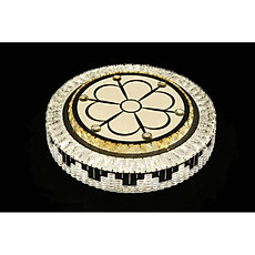 Đèn ốp trần, đèn tròn D500 pha lê 3 chế độ ánh sáng